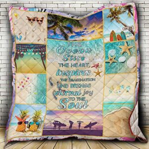 Let The Sea Set You Free Quilt Tt32Mk-0508  Quilt